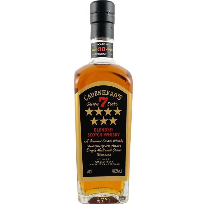 Cadenhead's '7 Stars' 30 Year Old Blended Scotch Whisky - ForWhiskeyLovers.com