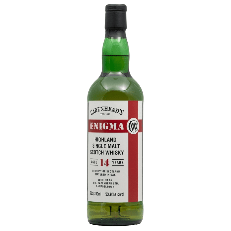 Cadenhead's 'Enigma 2009 14 Year Old Peated Highland' Single Malt Scotch Whisky - ForWhiskeyLovers.com