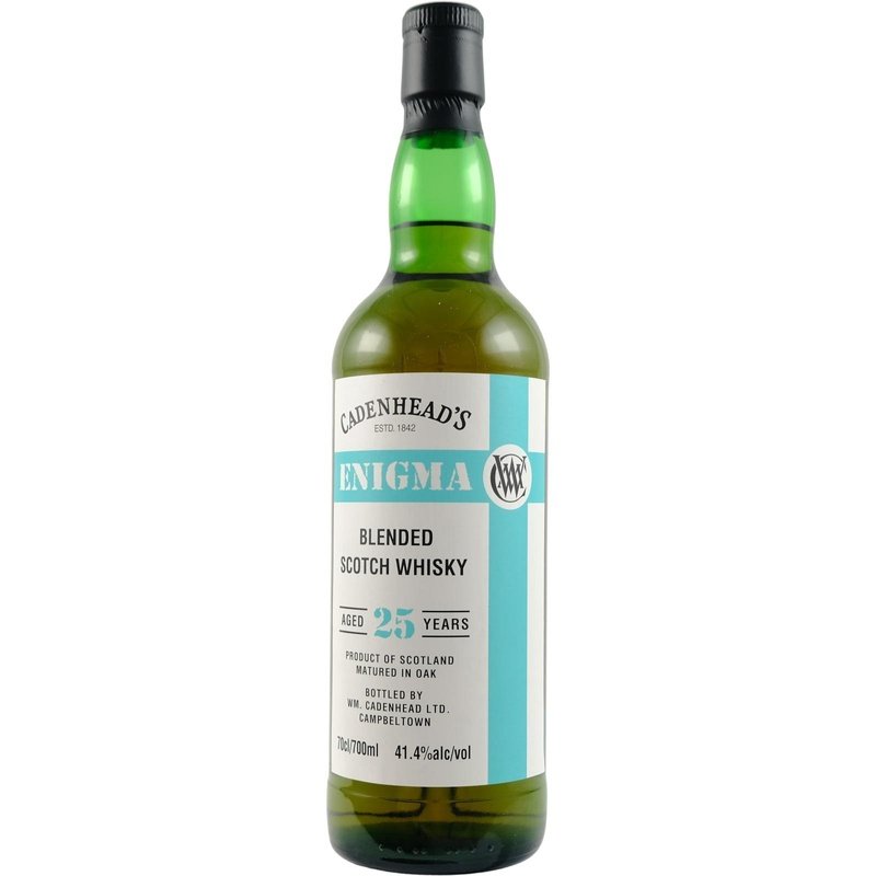 Cadenhead's 'Enigma 25 Year Old Blended Scotch Whisky' - ForWhiskeyLovers.com