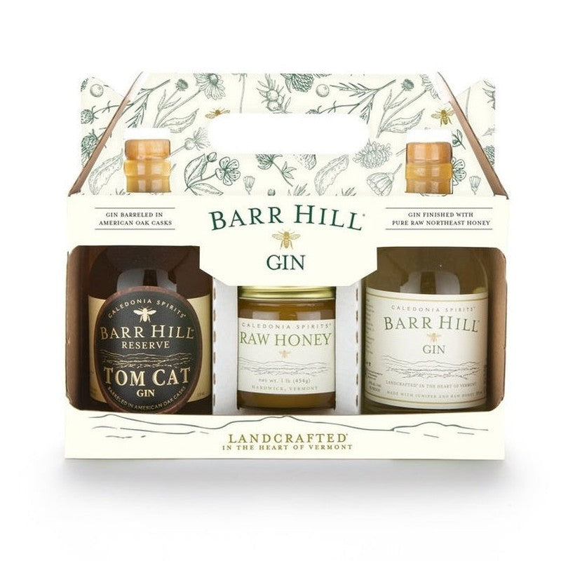 Caledonia Spirits Barr Hill Gin and Honey Gift Pack - ForWhiskeyLovers.com
