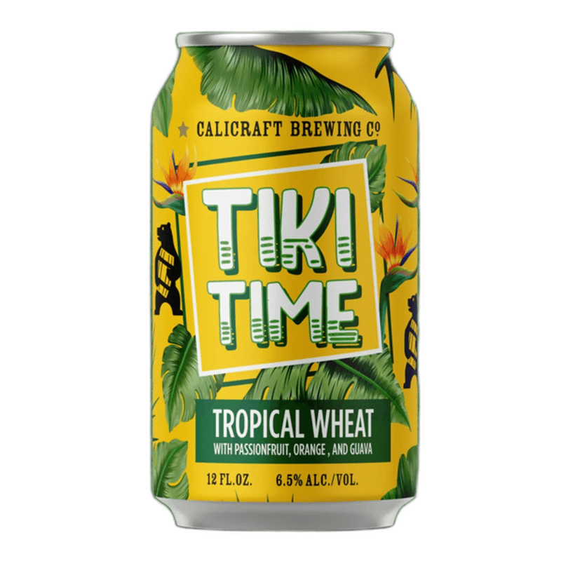 Calicraft Brewing Co. Tiki Time Tropical Wheat Beer 6-pack - ForWhiskeyLovers.com