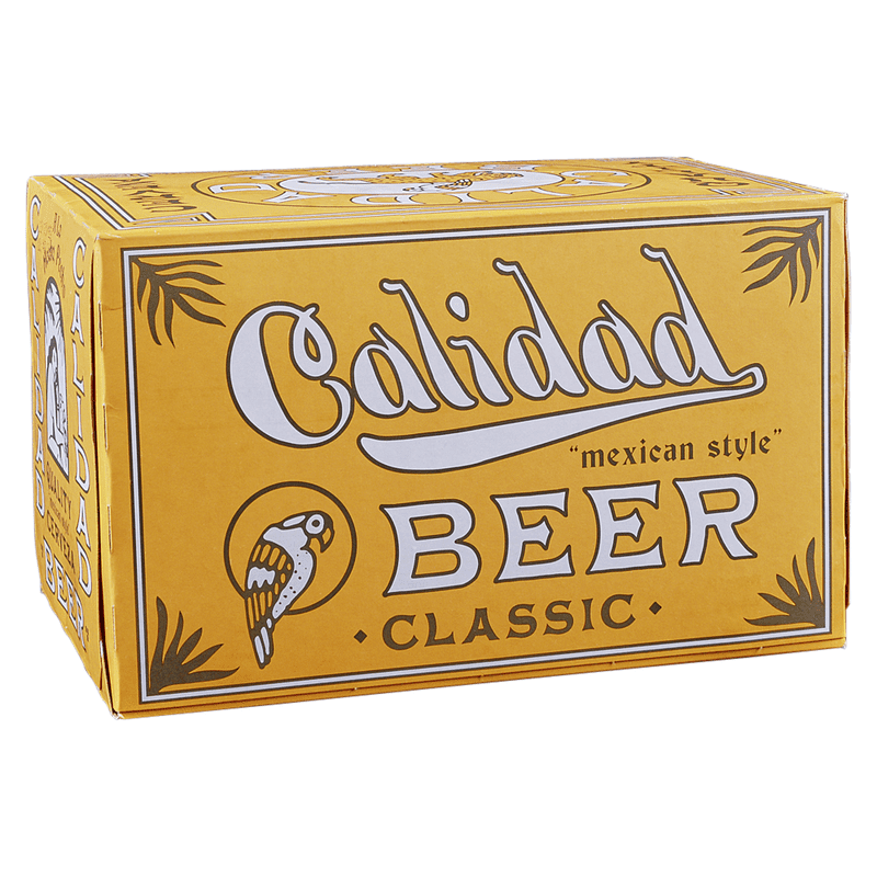 Calidad Cerveza Classic Mexican Beer 6-Pack - ForWhiskeyLovers.com