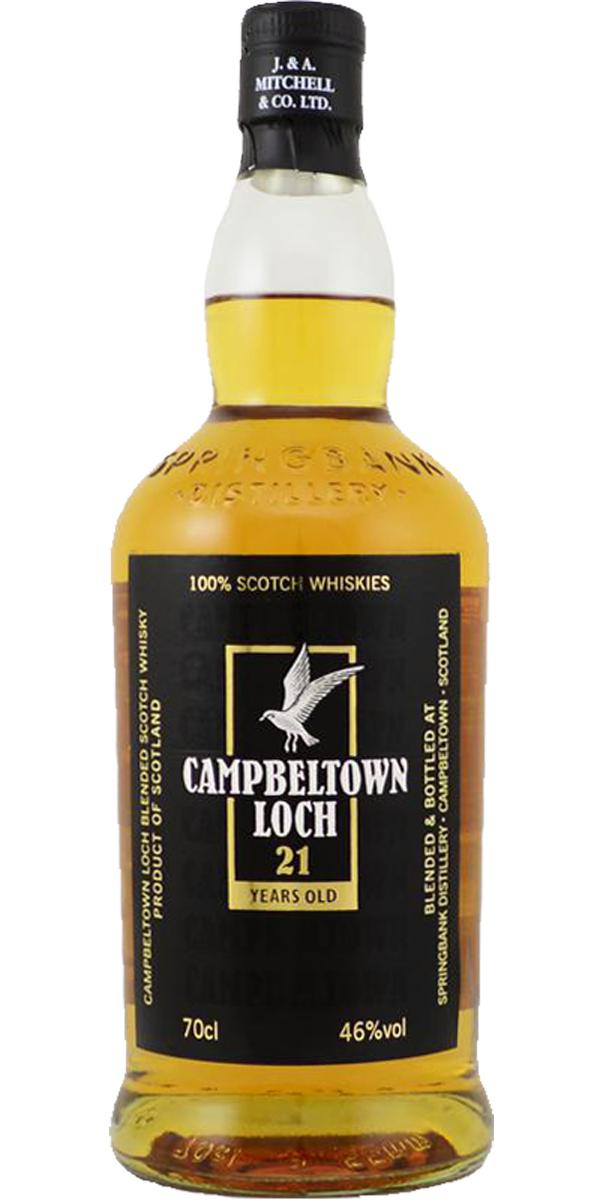 Campbeltown Loch 21 Year Old Blended Scotch Whisky - ForWhiskeyLovers.com