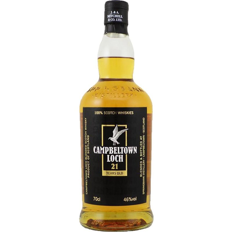 Campbeltown Loch 21 Year Old Blended Scotch Whisky - ForWhiskeyLovers.com