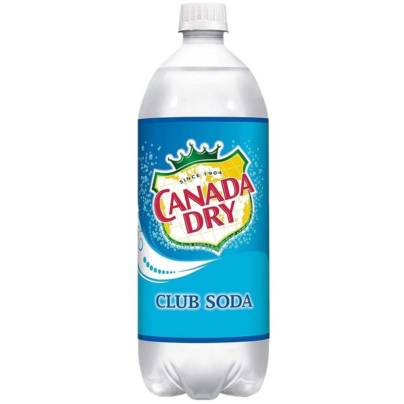 Canada Dry Club Soda Liter - ForWhiskeyLovers.com