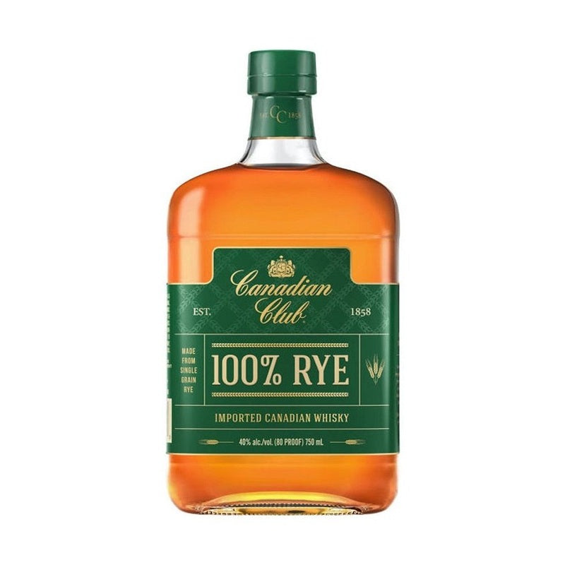 Canadian Club 100% Rye Canadian Whisky - ForWhiskeyLovers.com