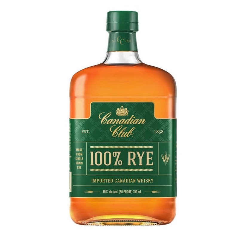 Canadian Club 100% Rye Canadian Whisky - ForWhiskeyLovers.com