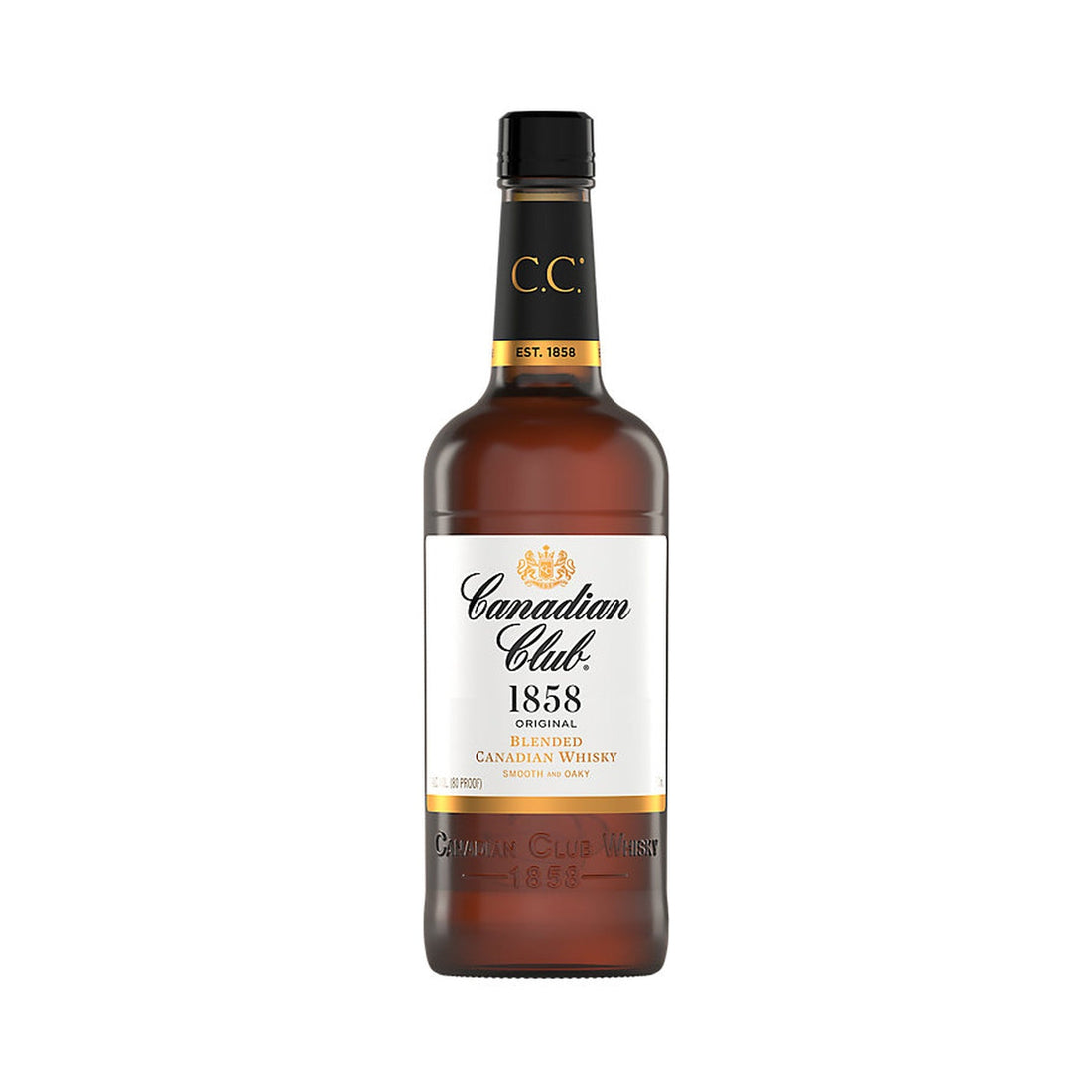 Canadian Club 1858 Original Blended Canadian Whisky 6 Year Old - ForWhiskeyLovers.com
