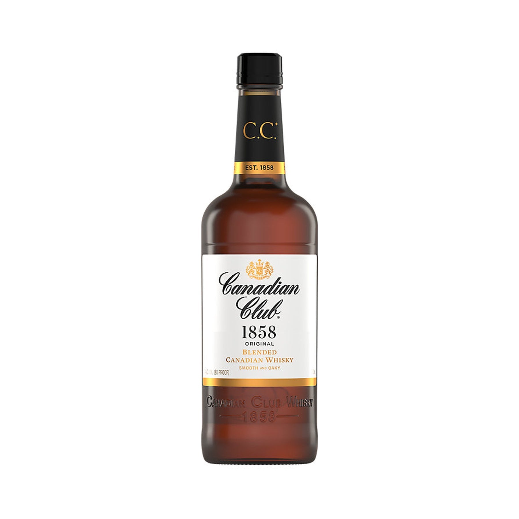 Canadian Club 1858 Original Blended Canadian Whisky 6 Year Old - ForWhiskeyLovers.com
