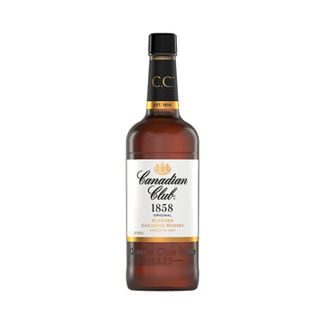 Canadian Club 1858 Original Blended Canadian Whisky 6 Year Old - ForWhiskeyLovers.com
