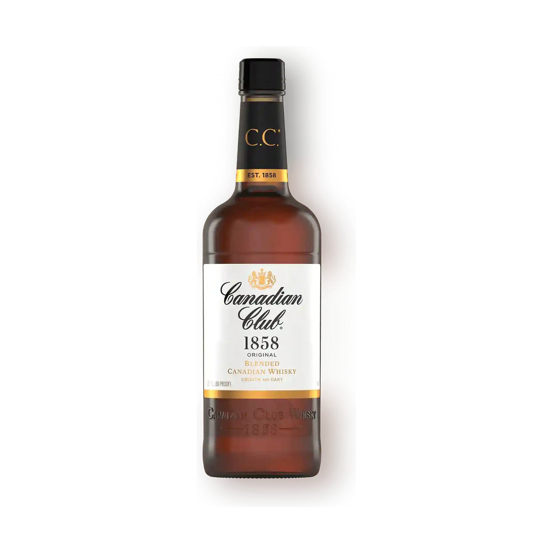 Canadian Club 1858 Original Blended Canadian Whisky - ForWhiskeyLovers.com