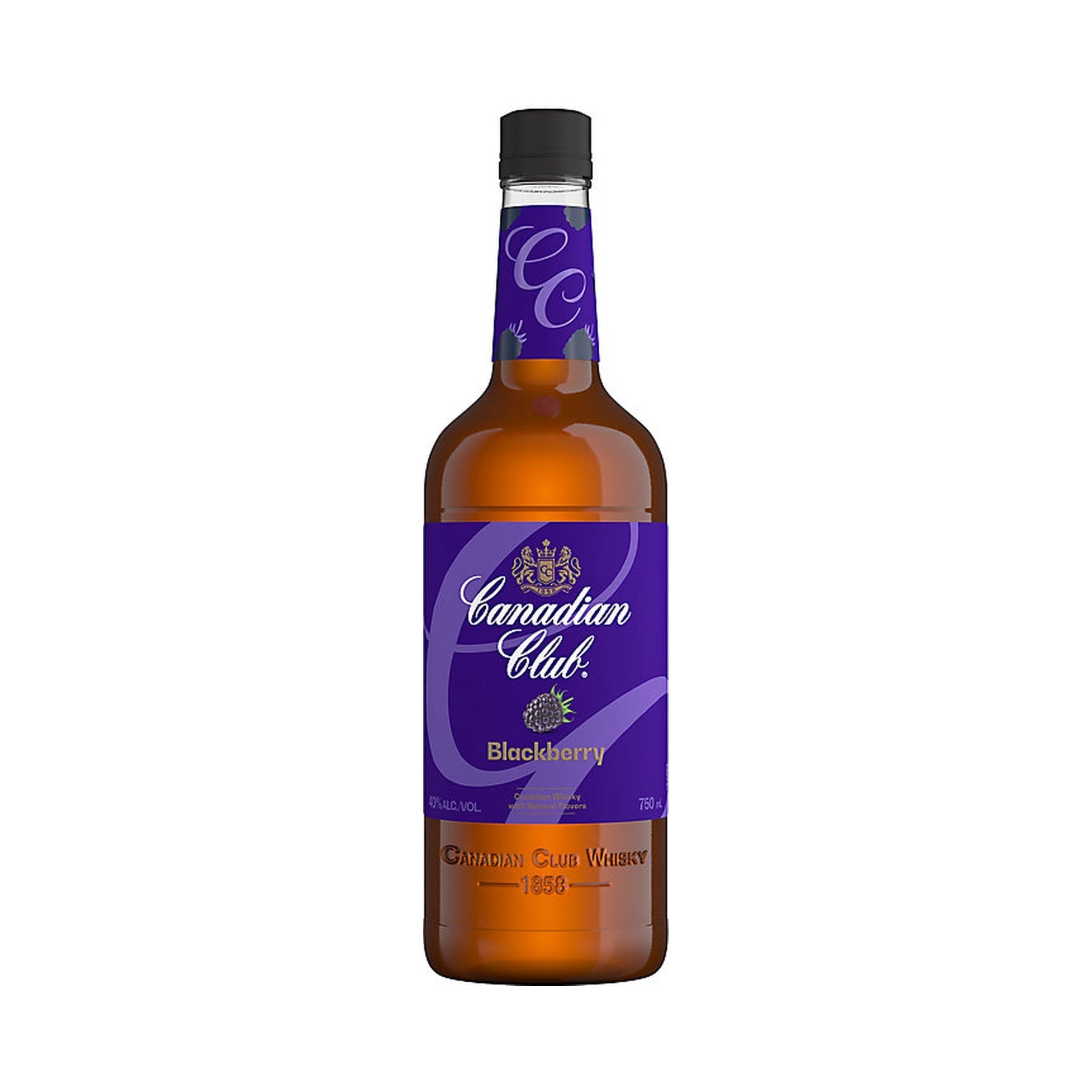 Canadian Club Blackberry Flavored Whisky - ForWhiskeyLovers.com