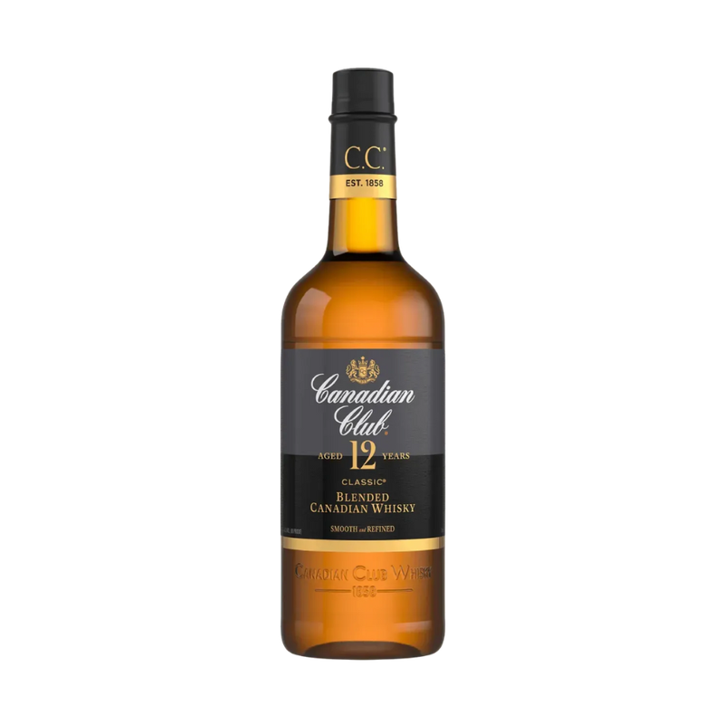 Canadian Club Classic 12 Year Old Canadian Whisky - ForWhiskeyLovers.com
