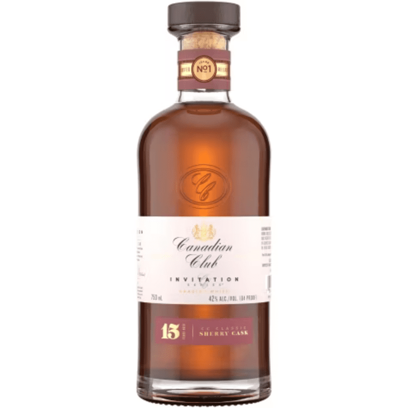 Canadian Club Invitation Series 15 Year Old Sherry Cask Canadian Whisky - ForWhiskeyLovers.com