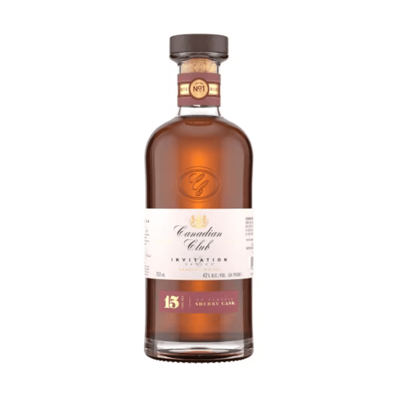 Canadian Club Invitation Series 15 Year Old Sherry Cask Canadian Whisky - ForWhiskeyLovers.com