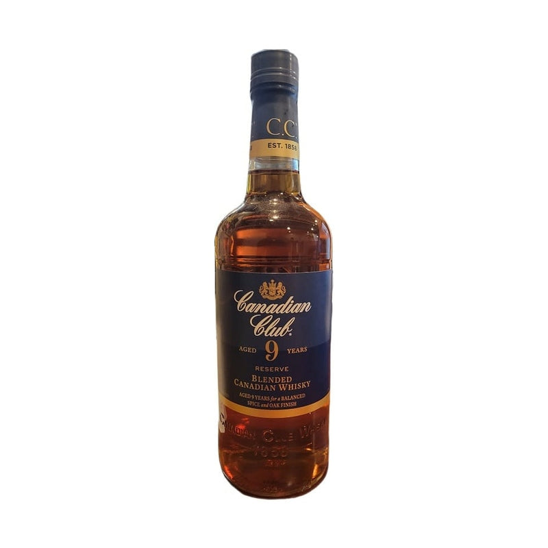 Canadian Club Reserve 9 Year Old Canadian Whisky 750ml - ForWhiskeyLovers.com
