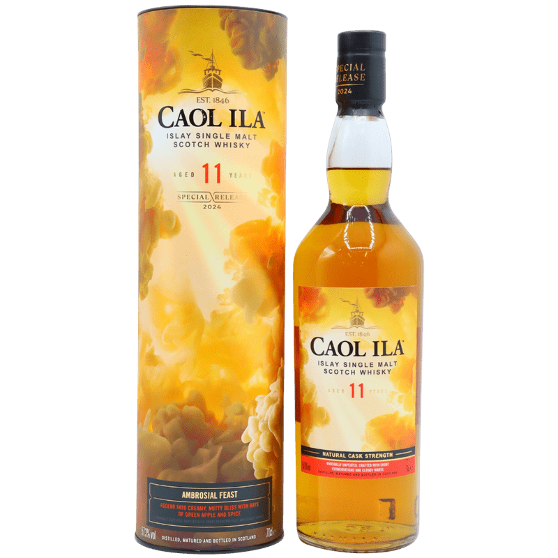 Caol Ila '11 Year Old Natural Cask Strength' Special Release 2024 Single Malt Scotch Whisky - ForWhiskeyLovers.com