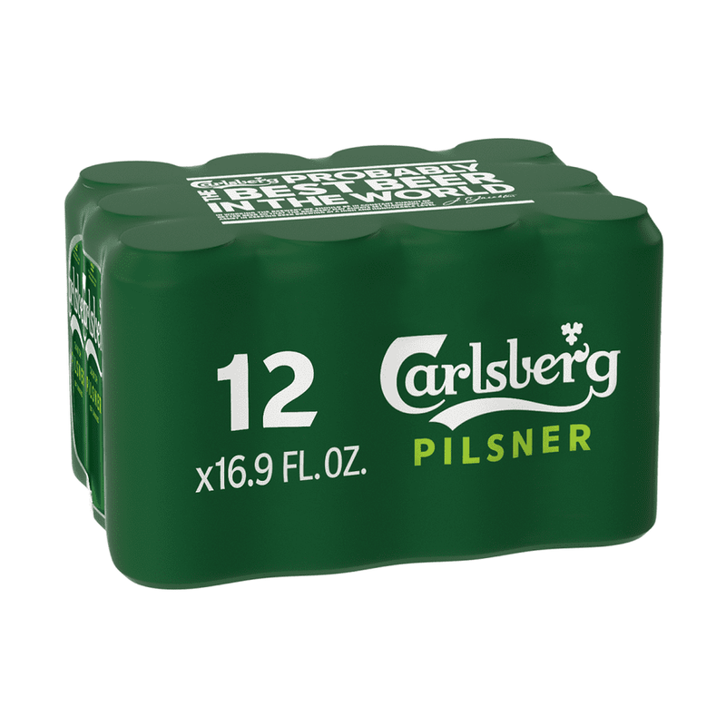 Carlsberg Danish Pilsner Beer 12-Pack - ForWhiskeyLovers.com