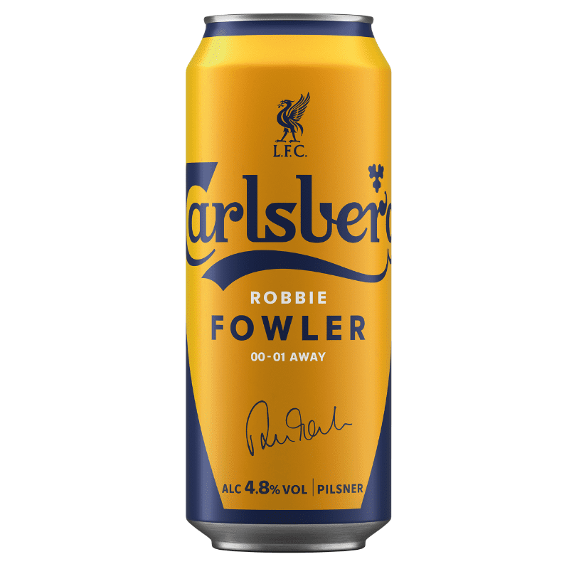 Carlsberg 'Robbie Fowler' Pilsner Beer 4-Pack - ForWhiskeyLovers.com