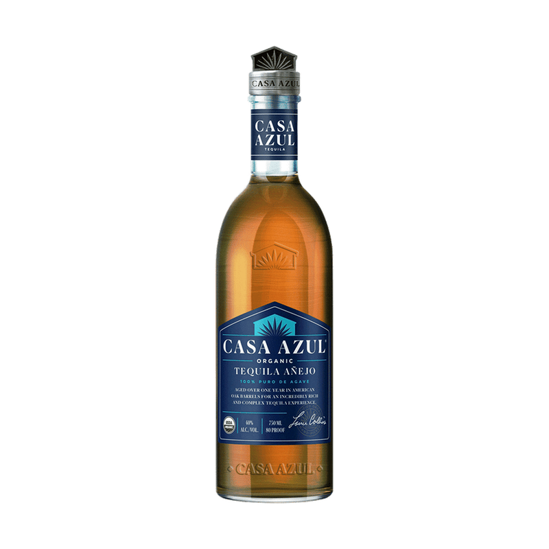 Casa Azul Anejo Organic Tequila - ForWhiskeyLovers.com