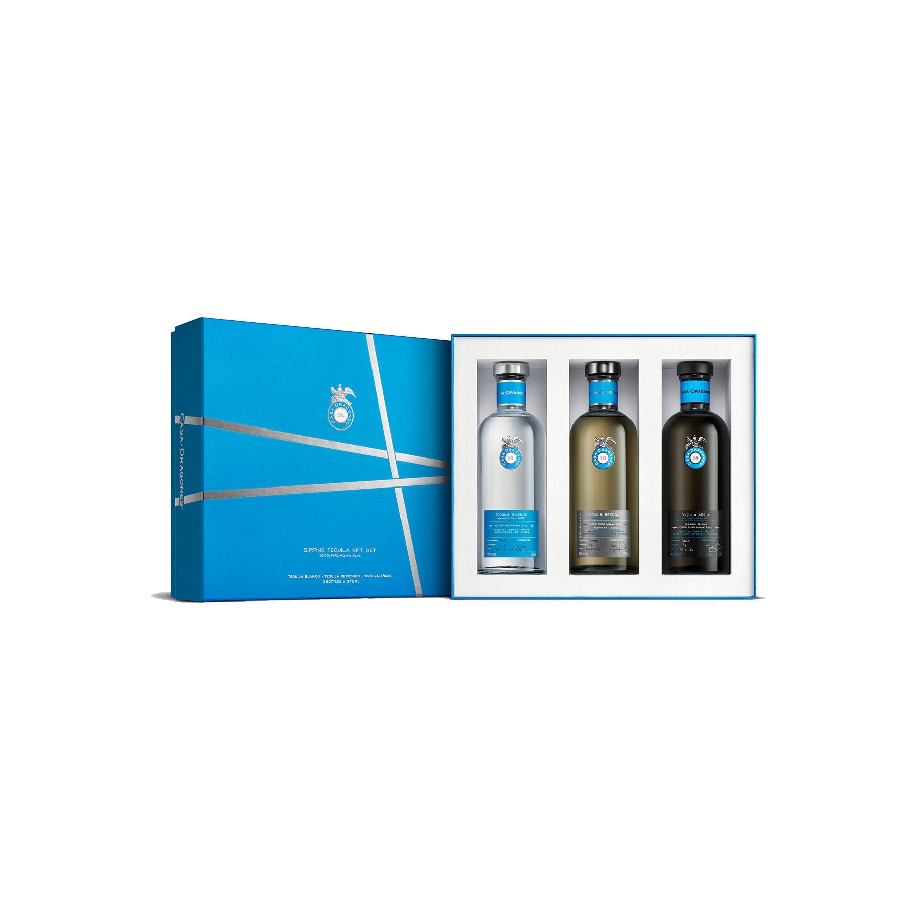 Casa Dragones Sipping Tequila Gift Set 3 x 375ml - ForWhiskeyLovers.com