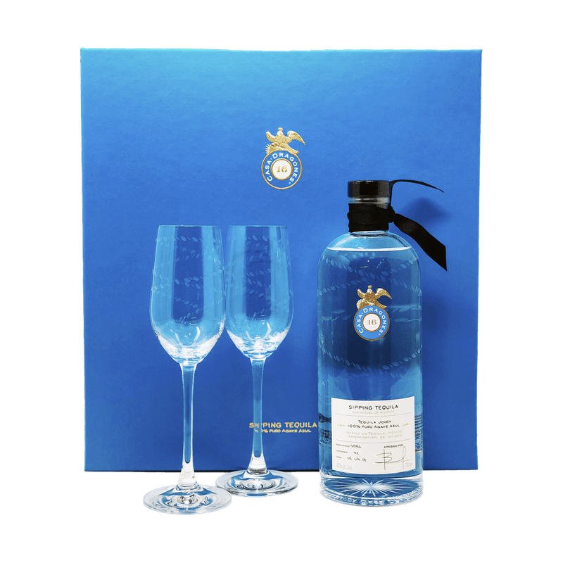 Casa Dragones Tequila Joven 2 Glass Gift Set - ForWhiskeyLovers.com