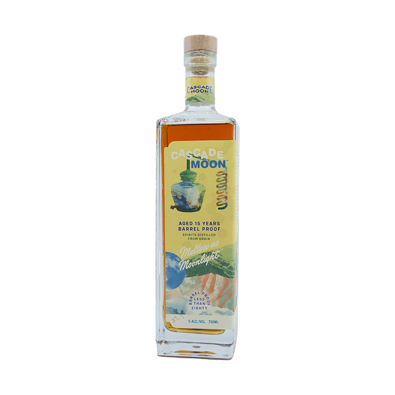Cascade Moon 15 Year Old Barrel Proof Whiskey - ForWhiskeyLovers.com