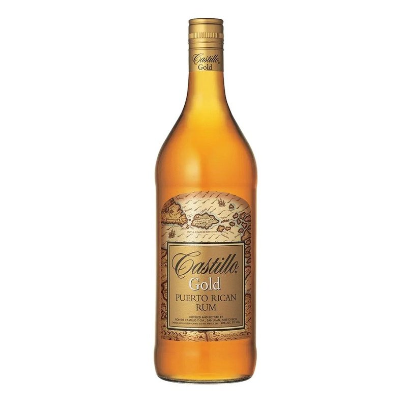 Castillo Gold Puerto Rican Rum Liter - ForWhiskeyLovers.com