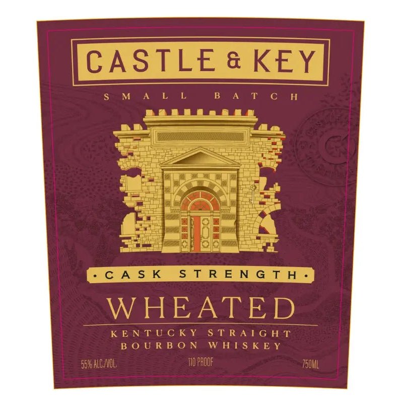 Castle & Key Cask Strength Wheated Bourbon - ForWhiskeyLovers.com