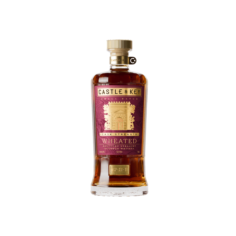 Castle & Key Cask Strength Wheated Bourbon - ForWhiskeyLovers.com