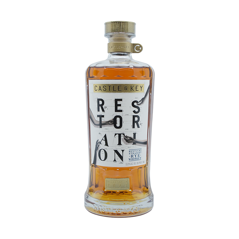 Castle & Key 'Restoration' 2022 Kentucky Straight Rye Whiskey - ForWhiskeyLovers.com