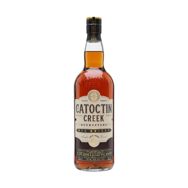 Catoctin Creek Roundstone Cask Proof Rye Whisky - ForWhiskeyLovers.com