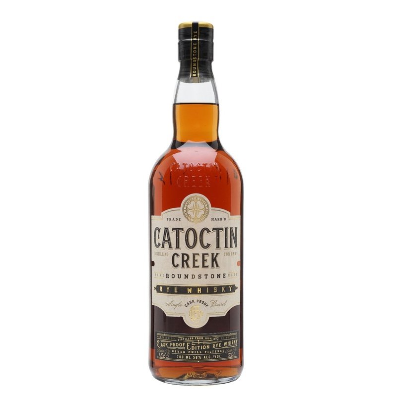 Catoctin Creek Roundstone Cask Proof Rye Whisky - ForWhiskeyLovers.com