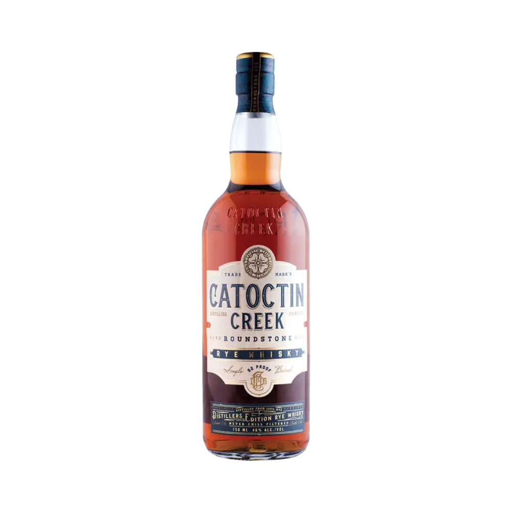 Catoctin Creek Roundstone Rye whiskey Distillers Edition Blue 750 ml - ForWhiskeyLovers.com