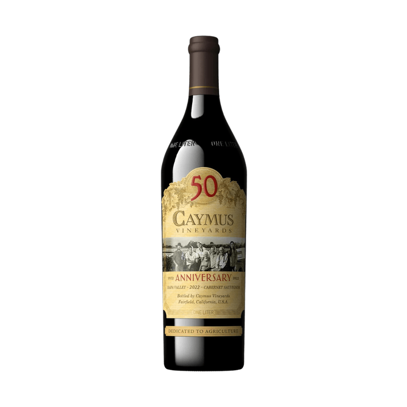 Caymus Vineyards 50th Anniversary Cabernet Sauvignon Liter - ForWhiskeyLovers.com
