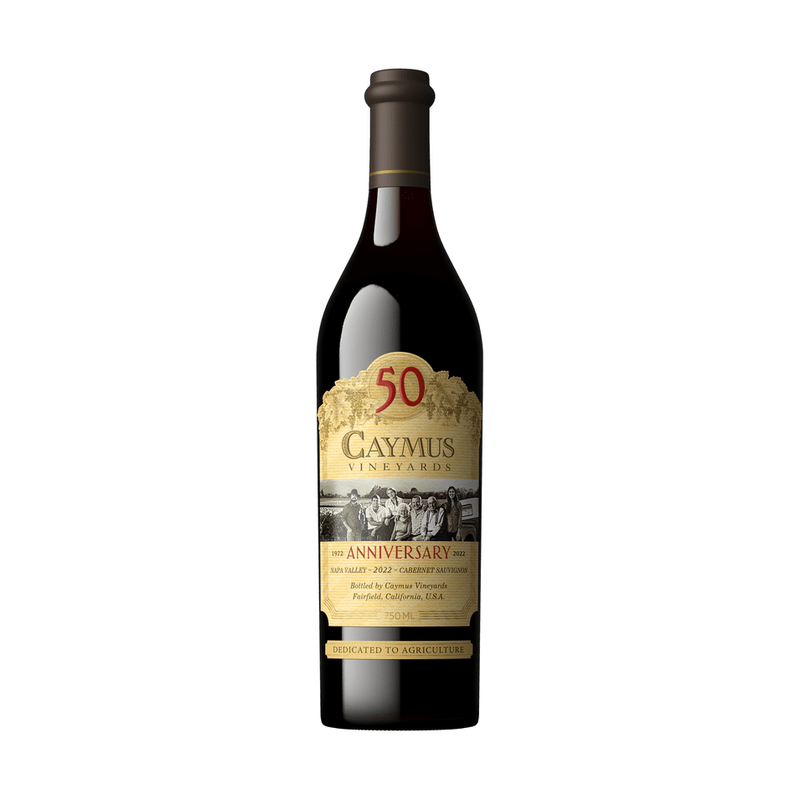 Caymus Vineyards 50th Anniversary Cabernet Sauvignon - ForWhiskeyLovers.com