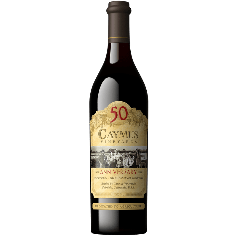 Caymus Vineyards 50th Anniversary Cabernet Sauvignon - ForWhiskeyLovers.com