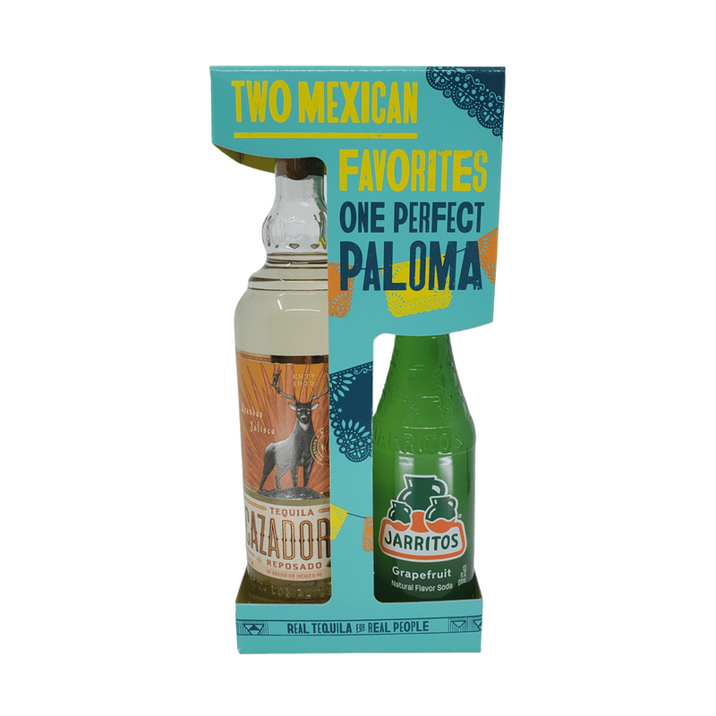 Cazadores Reposado Tequila + Jarritos Grapefruit Set Pack - ForWhiskeyLovers.com