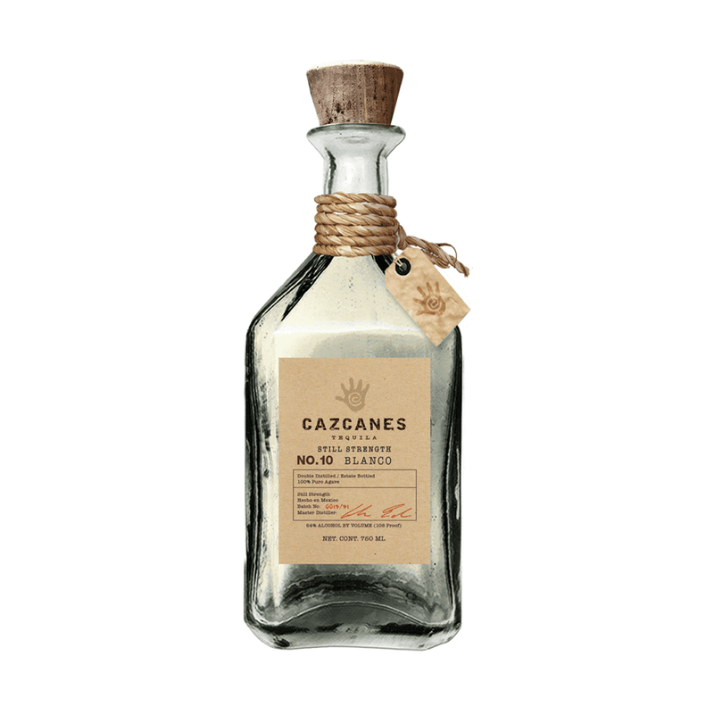 Cazcanes No.10 Still Strength Blanco Tequila - ForWhiskeyLovers.com