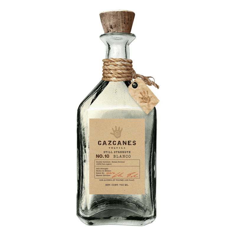 Cazcanes No.10 Still Strength Blanco Tequila - ForWhiskeyLovers.com