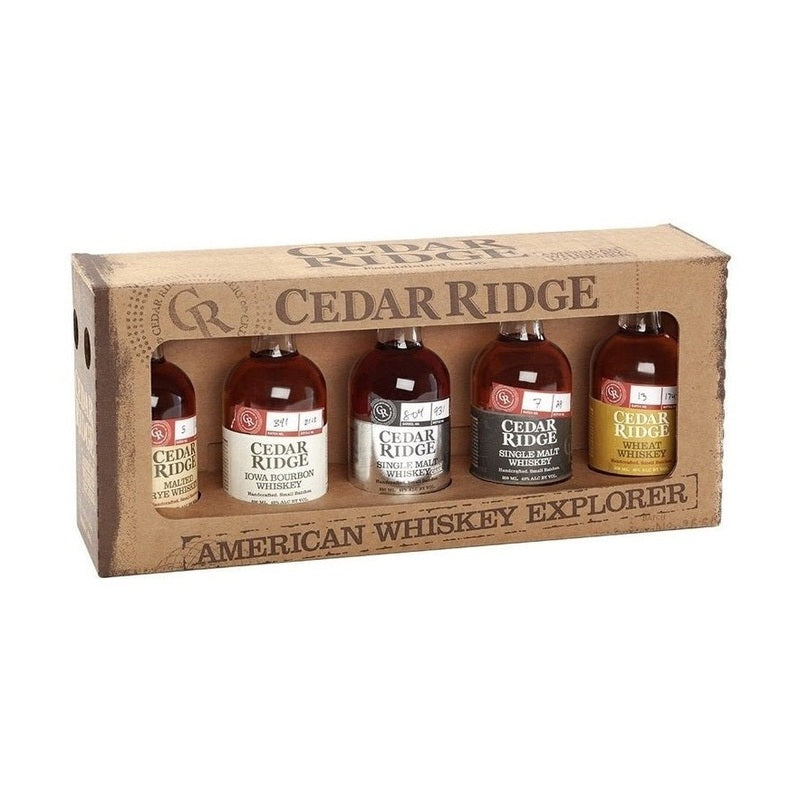 Cedar Ridge American Whiskey Explorer 5-Pack - ForWhiskeyLovers.com