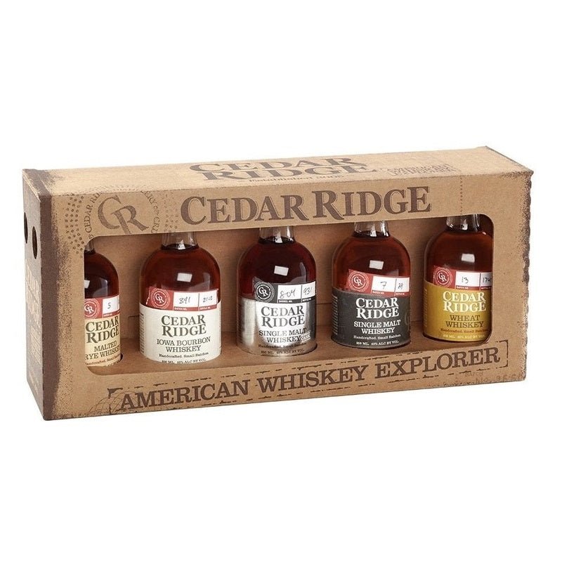 Cedar Ridge American Whiskey Explorer 5-Pack - ForWhiskeyLovers.com