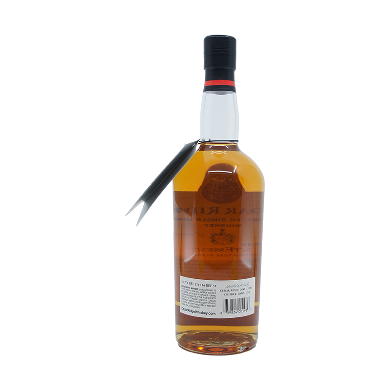 Cedar Ridge 'The QuintEssential' American Single Malt Whiskey - ForWhiskeyLovers.com