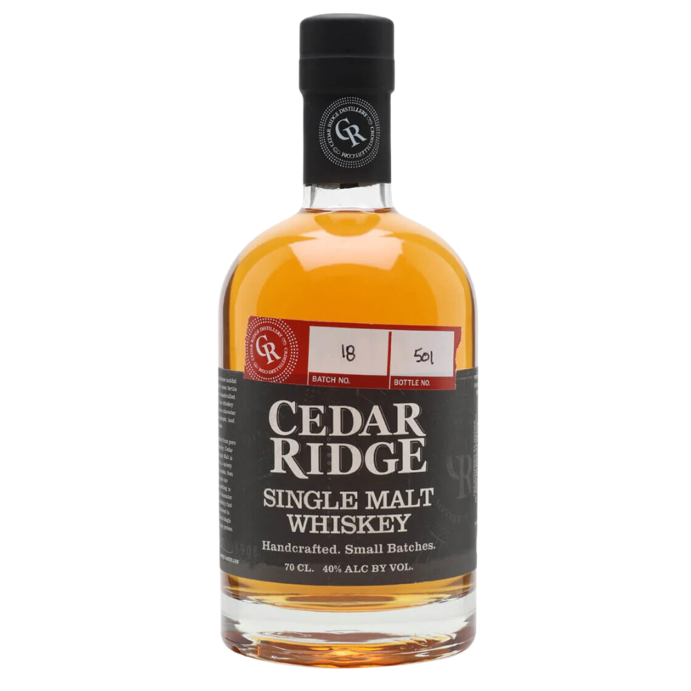 Cedar Ridge Whiskey Single Malt 750ml - ForWhiskeyLovers.com