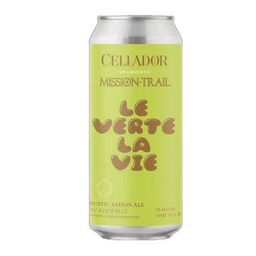 Cellador Ales Le Verte La Vie Rustic Saison Ale Beer Single Can - ForWhiskeyLovers.com