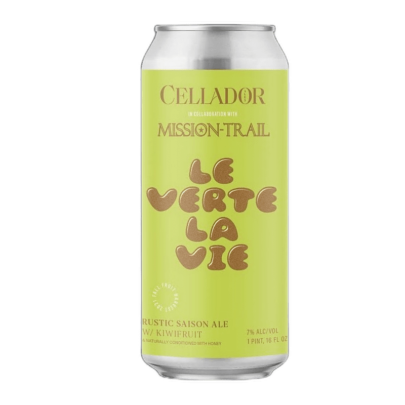 Cellador Ales Le Verte La Vie Rustic Saison Ale Beer 4-Pack - ForWhiskeyLovers.com