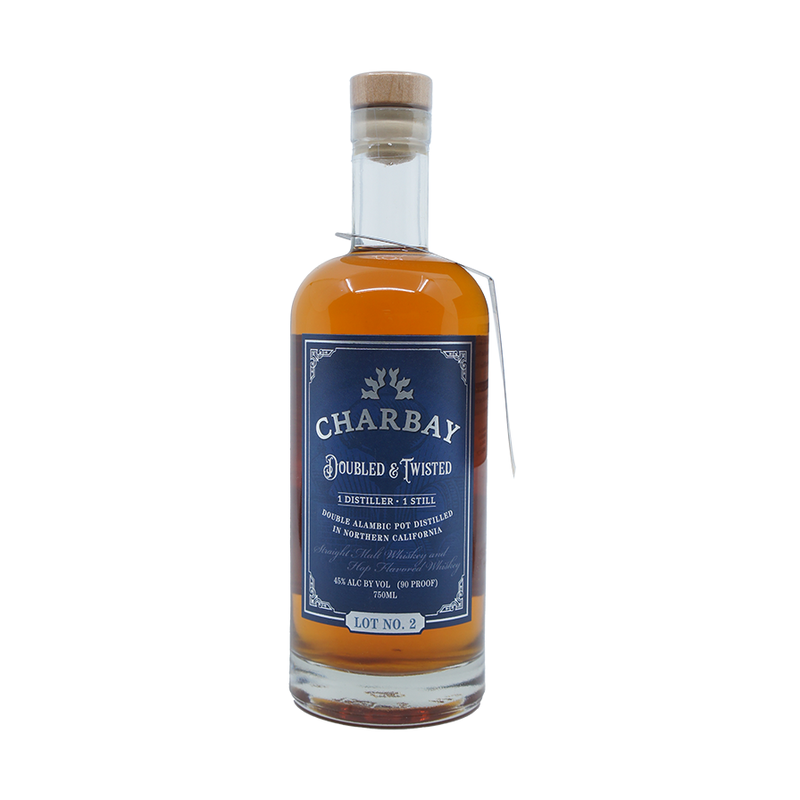 Charbay Doubled & Twisted Hop Flavored Whiskey - ForWhiskeyLovers.com