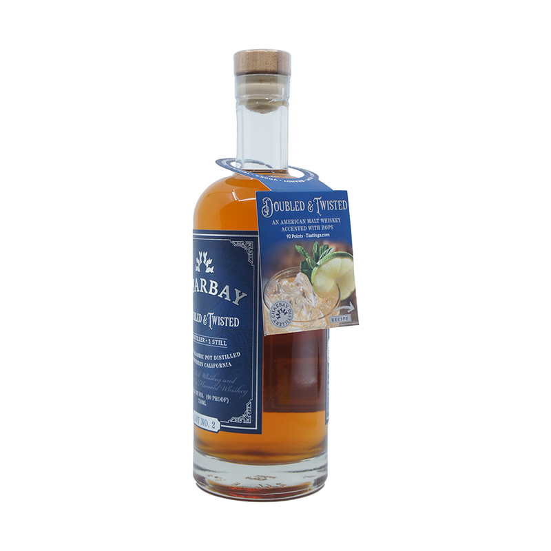 Charbay Doubled & Twisted Hop Flavored Whiskey - ForWhiskeyLovers.com