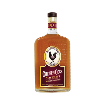 Chicken Cock Red Stave Petite Sirah Barrel Finish Bourbon 750ml - ForWhiskeyLovers.com