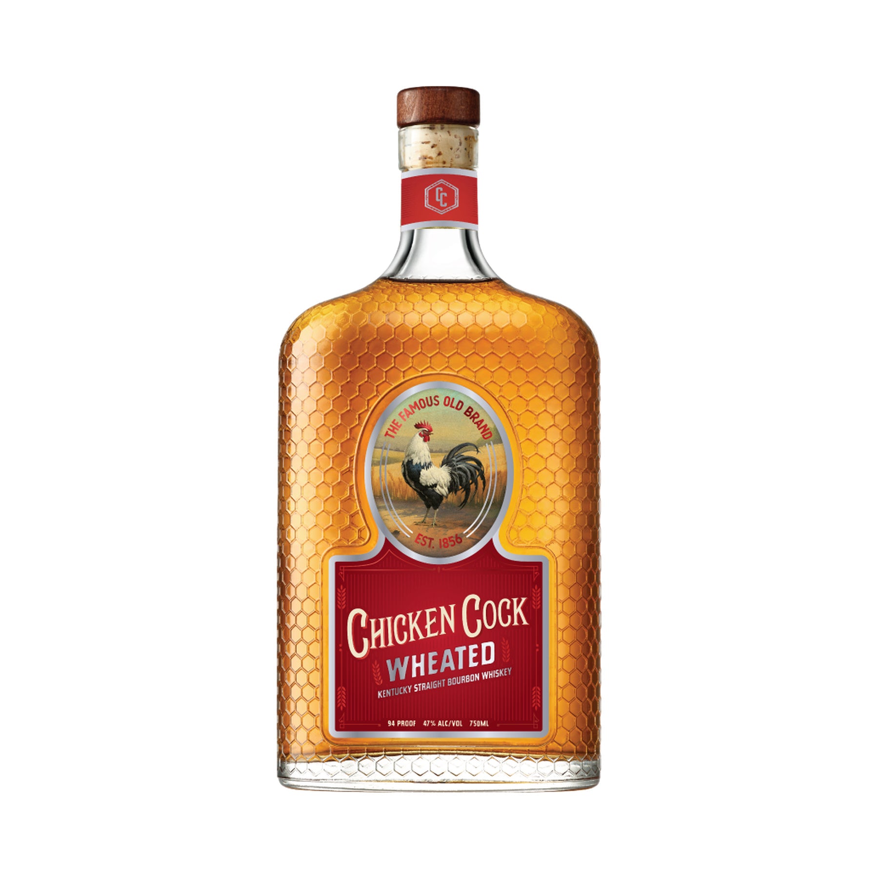 Chicken Cock Wheated Kentucky Straight Bourbon Whiskey 750ml - ForWhiskeyLovers.com